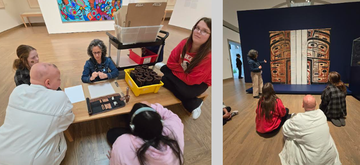 Students visit the National Gallery of Canada